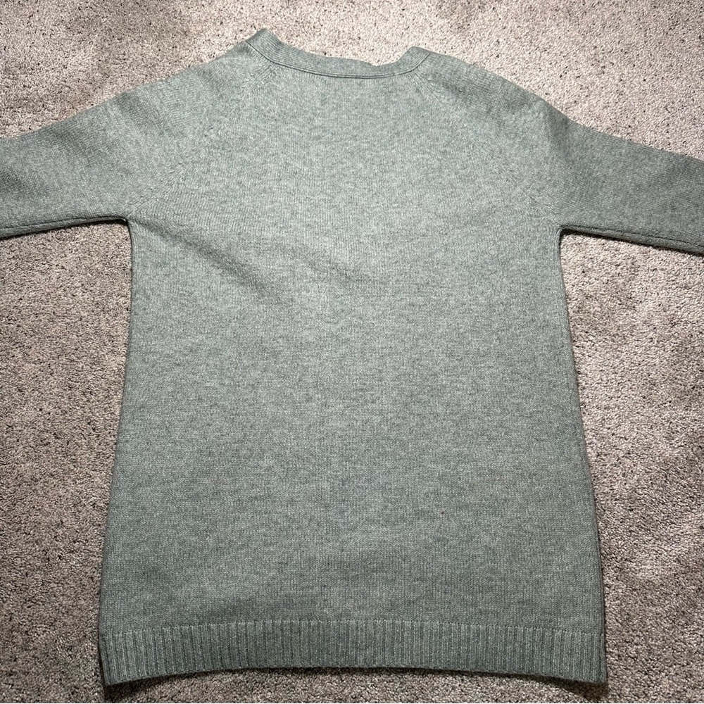 Zara Kids Girls Cozy Open Front Duster Cardigan, Sage Green - Youth 13/14 - Picture 7 of 10